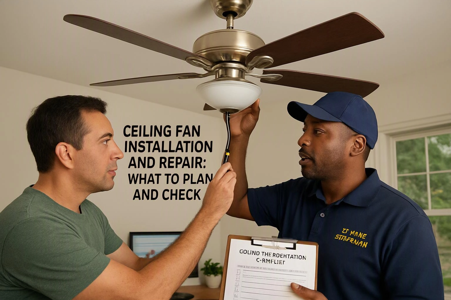 Ceiling Fan Installation and Repair: What to Plan and Check