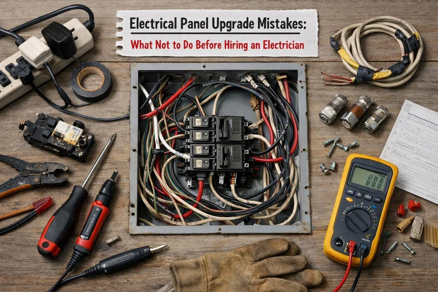 Electrical Panel Upgrade Mistakes: What Not to Do Before Hiring an Electrician in Toledo, Ohio